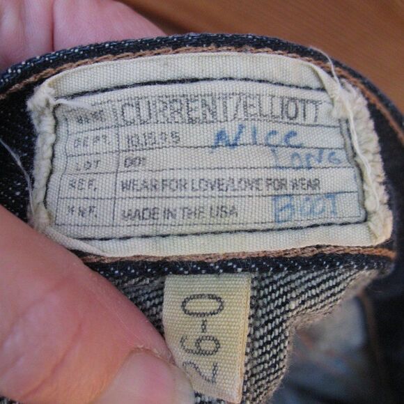 Current Elliot The Cowboy Boot Cut Jeans - Picture 8 of 9